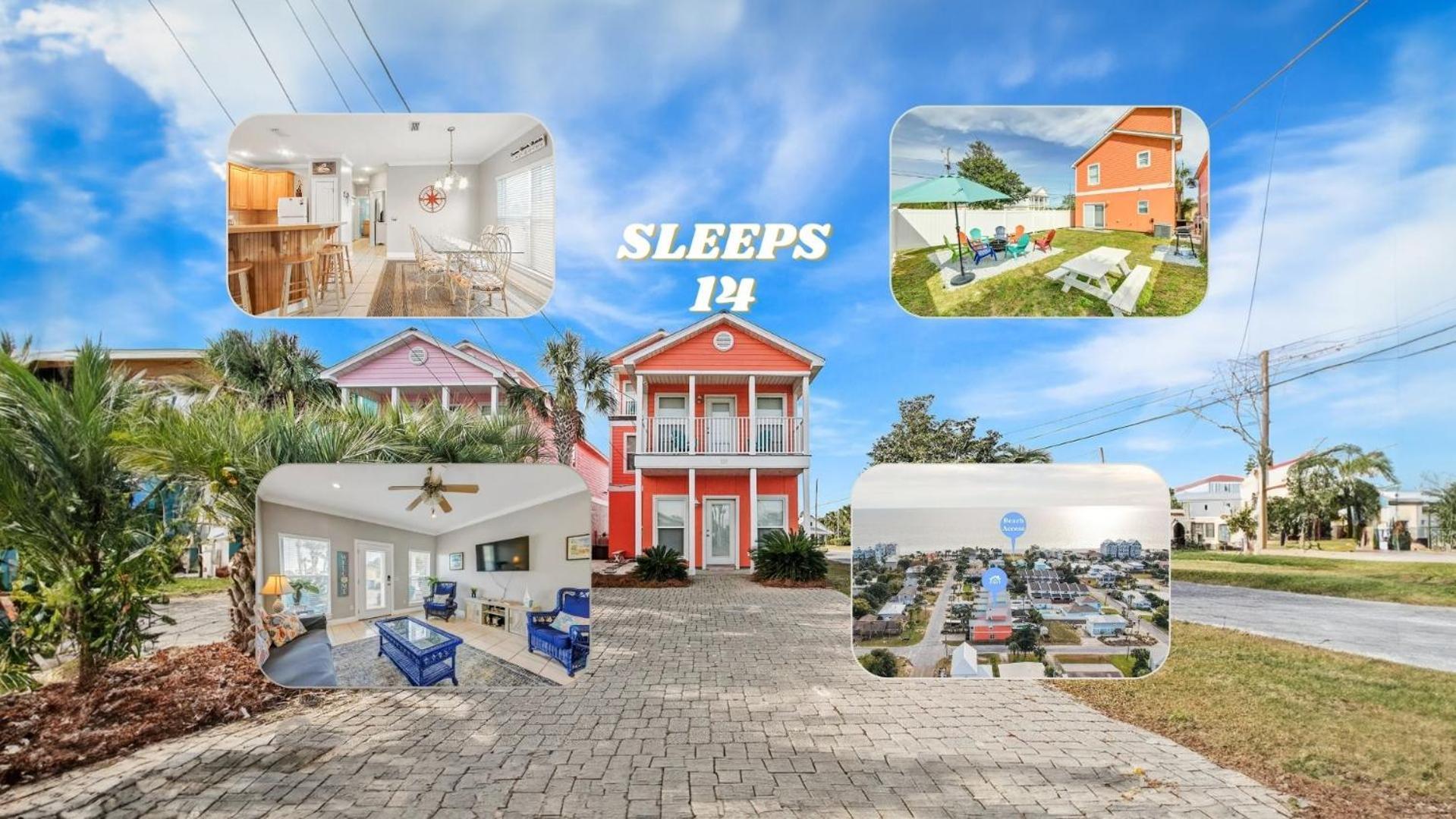 Panama Paradise Beach House/3 Min Beach Walk 巴拿马城 外观 照片